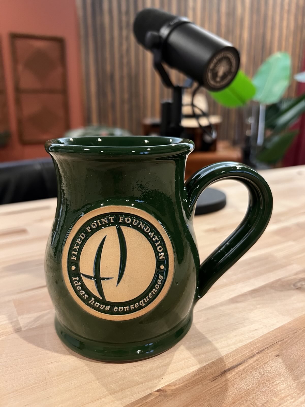 LIMITED EDITION Fixed Point Foundation Forest Green Mug