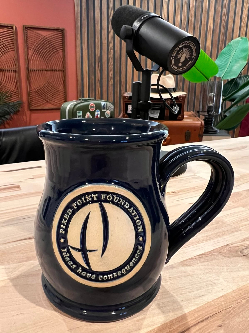 LIMITED EDITION Fixed Point Foundation Dark Blue Mug