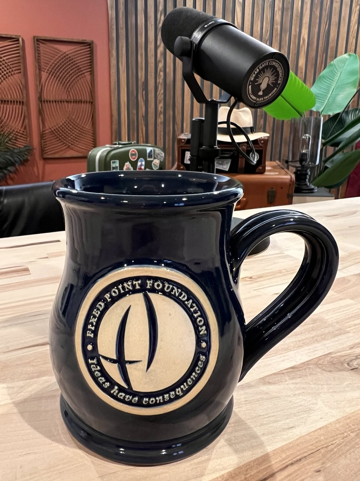 LIMITED EDITION Fixed Point Foundation Dark Blue Mug