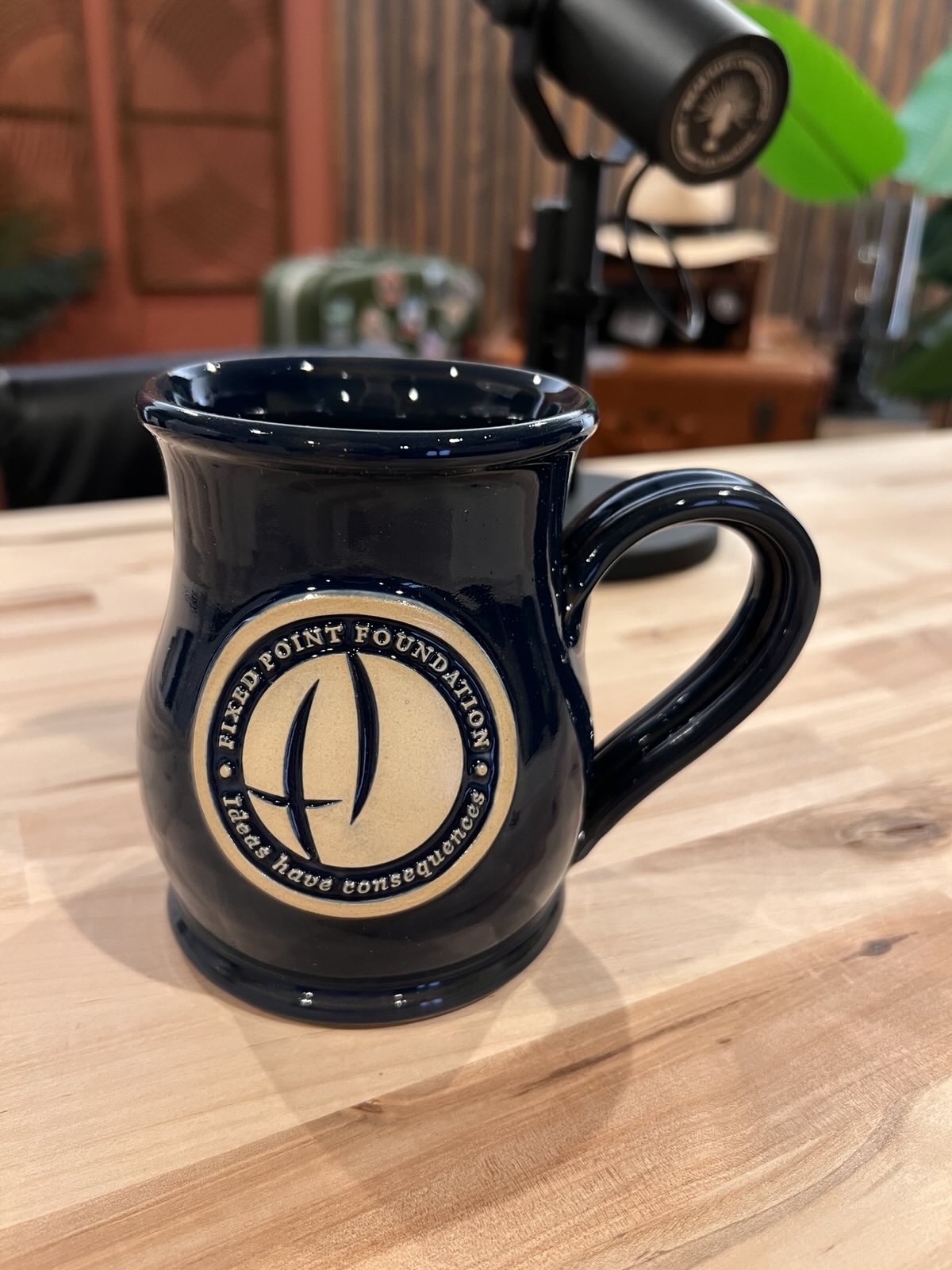 LIMITED EDITION Fixed Point Foundation Dark Blue Mug