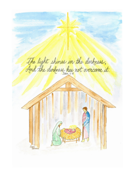 Handmade Christmas Cards (Bundle of 10)